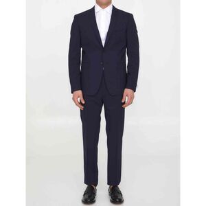 Tonello Men Blue Wool Two-Piece Suit